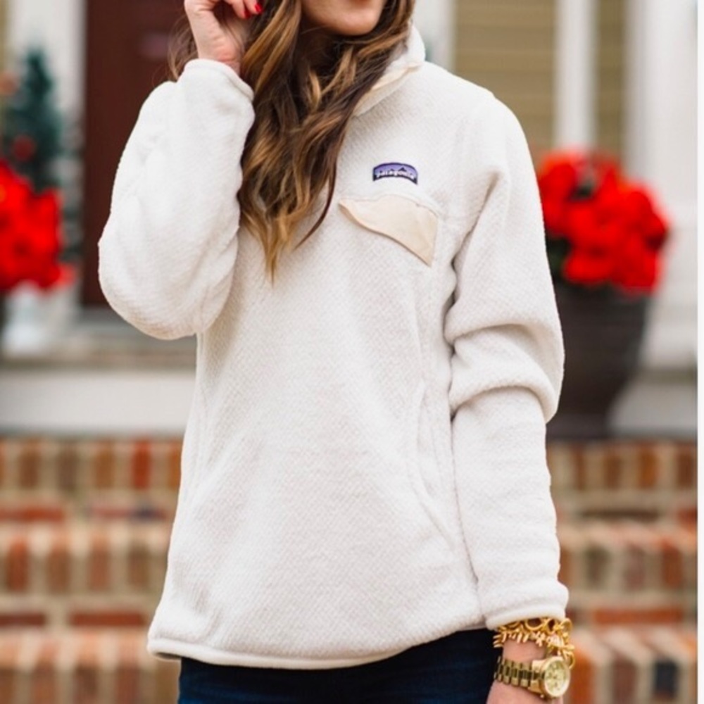 Patagonia snap hoodie